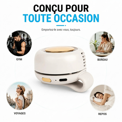 Mini ventilateur silencieux clip