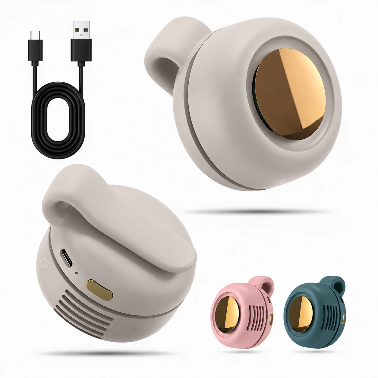 Mini ventilateur silencieux clip